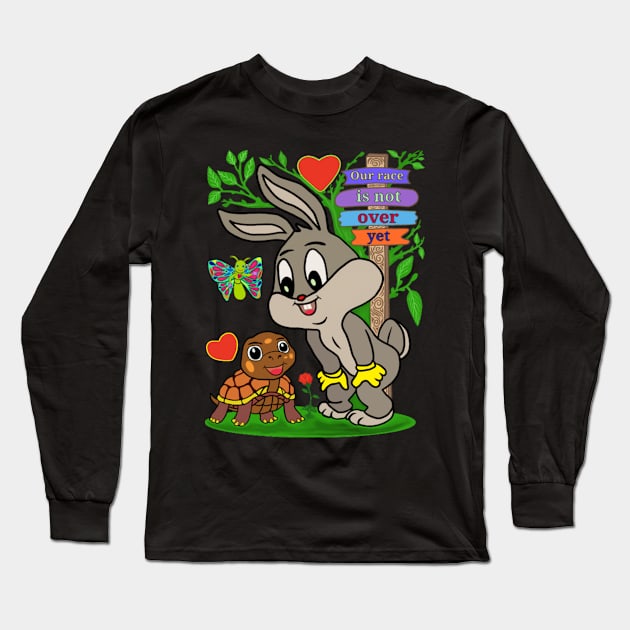 The tortoise and the hare Long Sleeve T-Shirt by SaBa Store